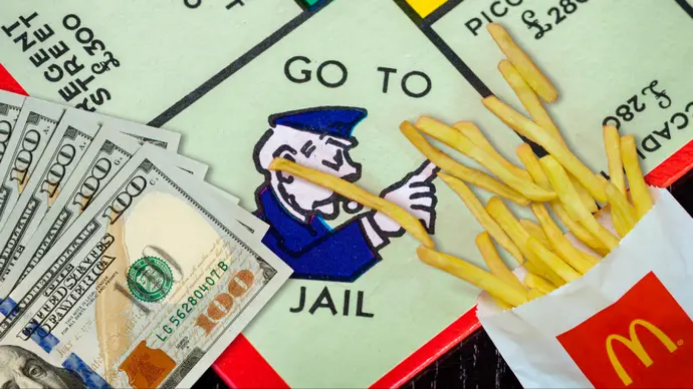 McDonalds, Monopoly และมาเฟียสหรัฐฯ พัวพันกันในคดีโกงเงิน