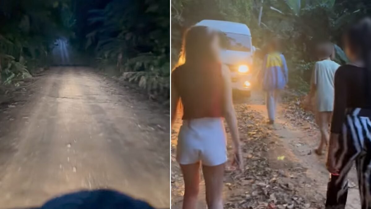 เกือบตายหมู่ยกคัน จีพีเอส พารถตู้ คณะแดนเซอร์ หลงทางอีกนิดเดียวได้ตกหน้าผา เกือบตายหมู่ยกคัน จีพีเอส พารถตู้ คณะแดนเซอร์ หลงทางอีกนิดเดียวได้ตกหน้าผา