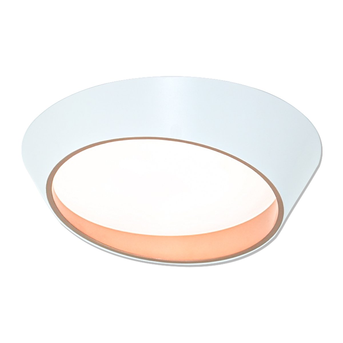 Ceiling Lamp MODEL 04-SL-23802-500-WH+GD (LED 81W)  White/ Gold