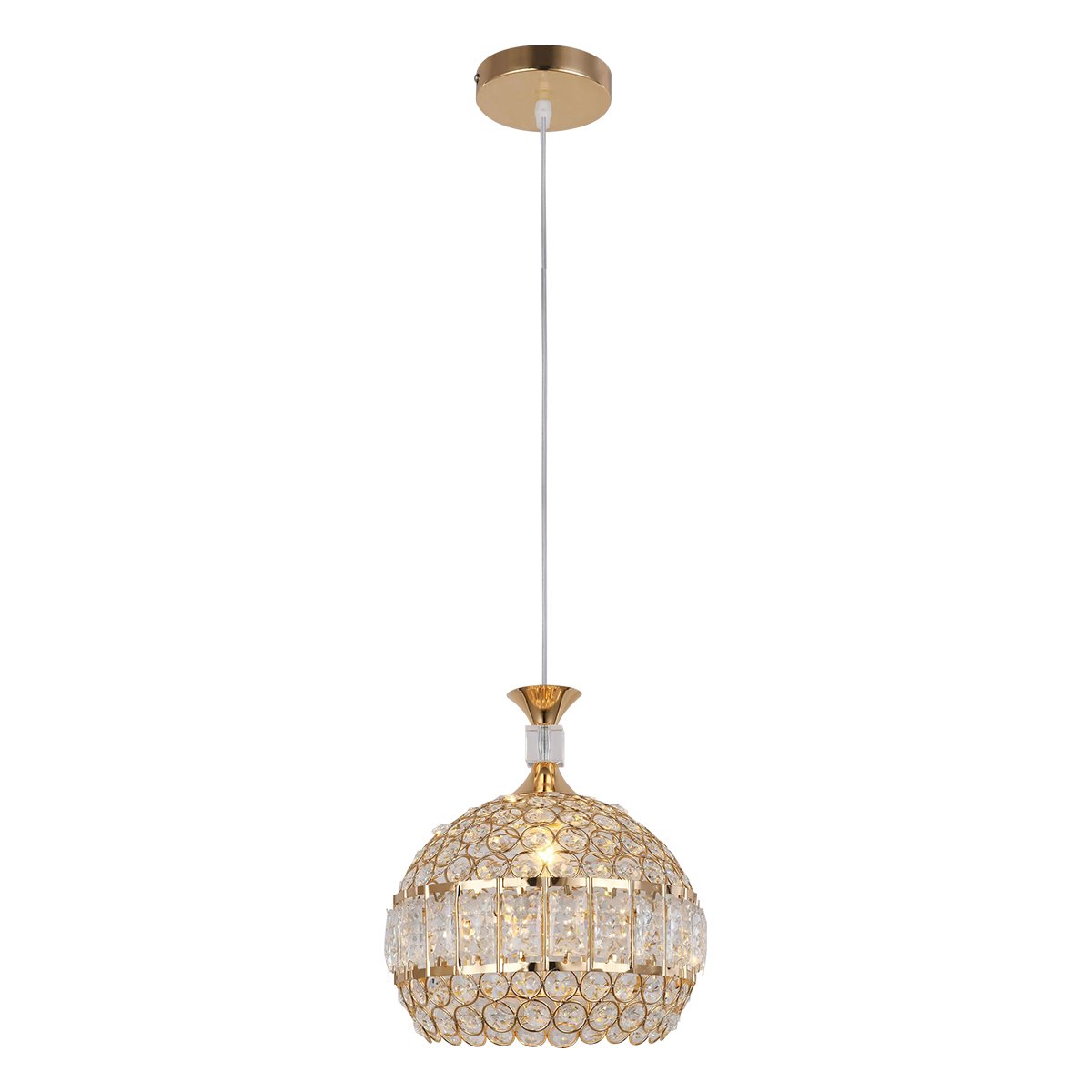 Hanging Lamp MODEL 05-SLC-3018-250-GD (E27x1) Golden