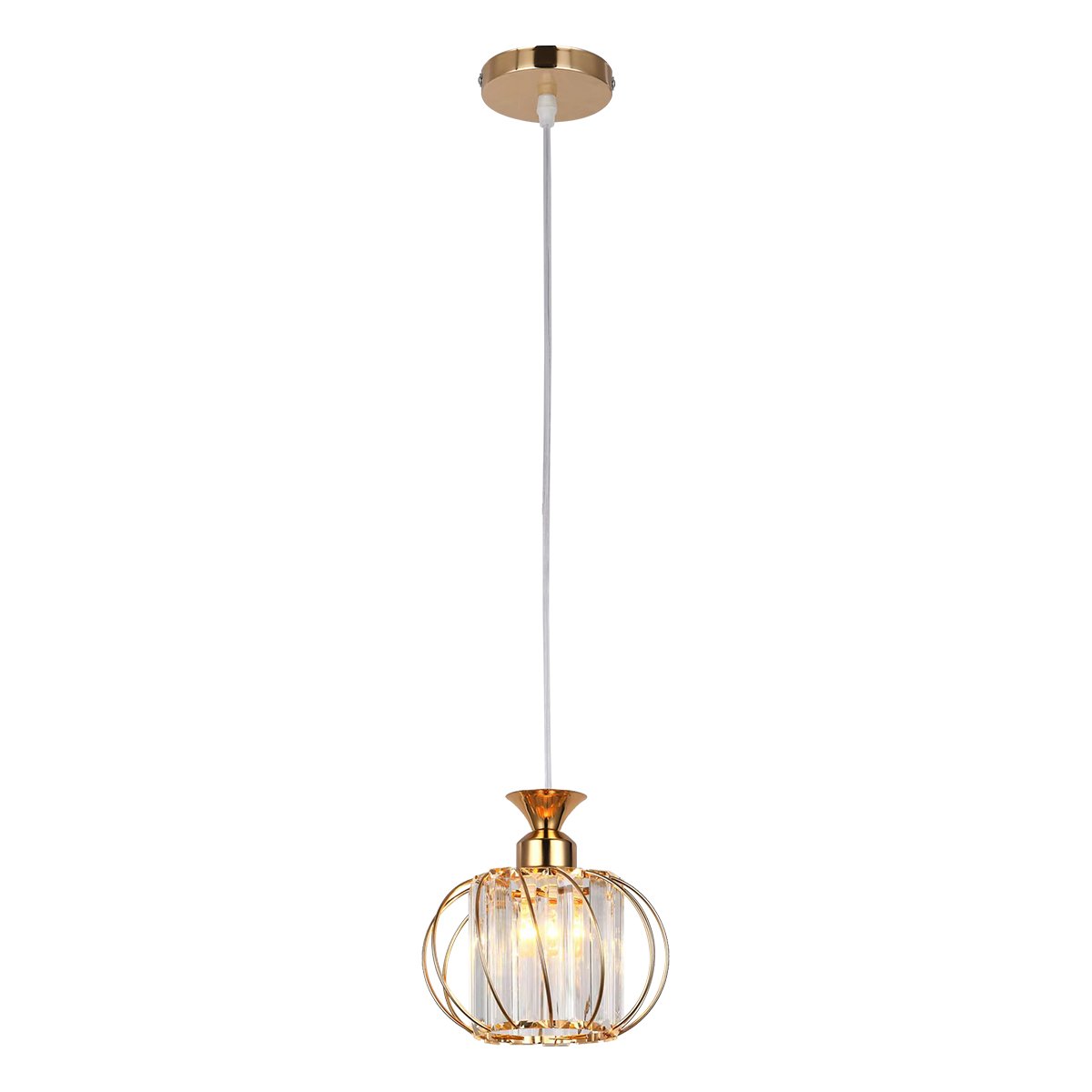 Hanging Lamp MODEL 05-SLC-3019  (1 head/ 3 heads) - Gold/ Black