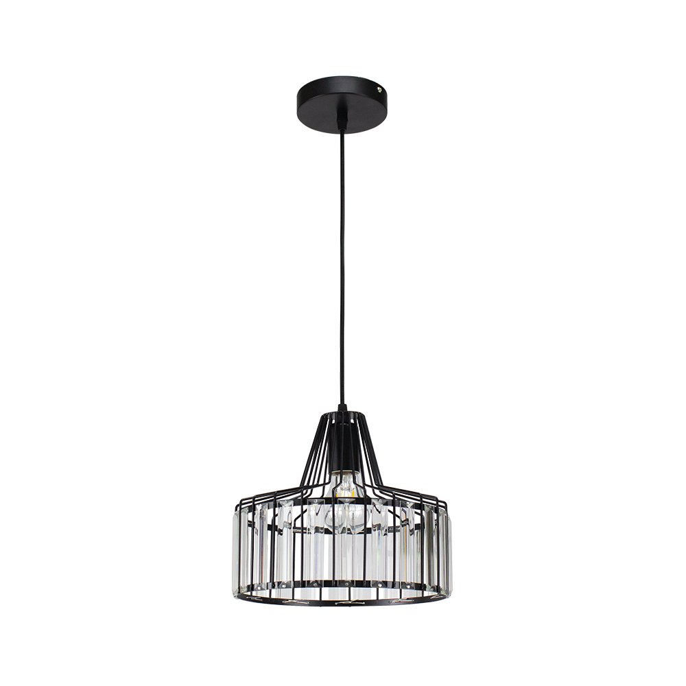 Hanging Lamp MODEL 05-SLC-3026-250-BK (E27x1) Black
