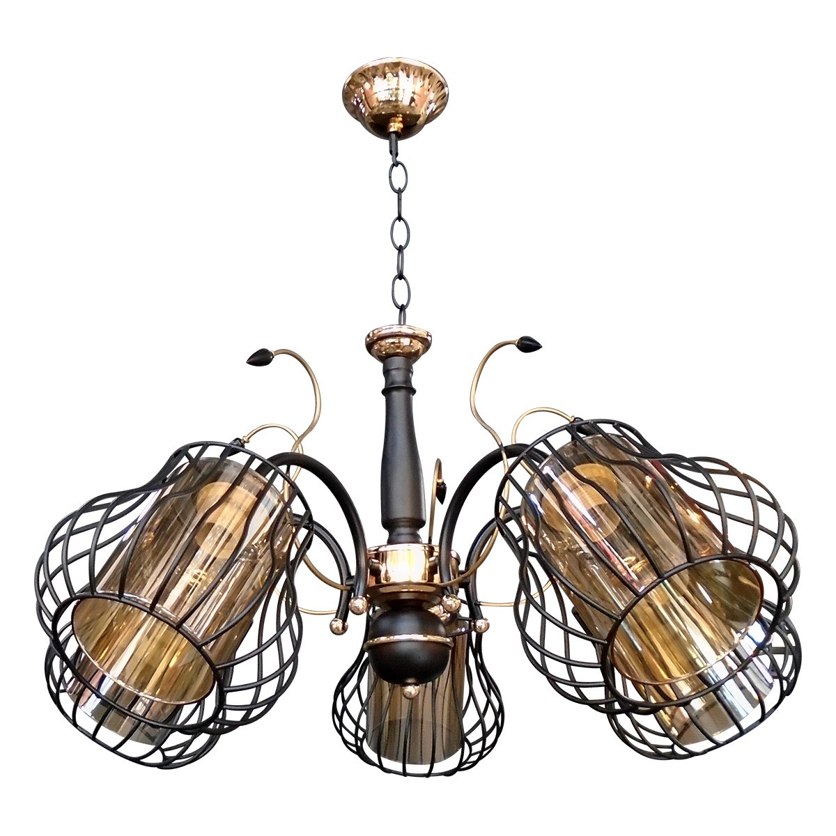 Pendant Lamp MODEL 06-ML-05460/5 (E27x5) Black