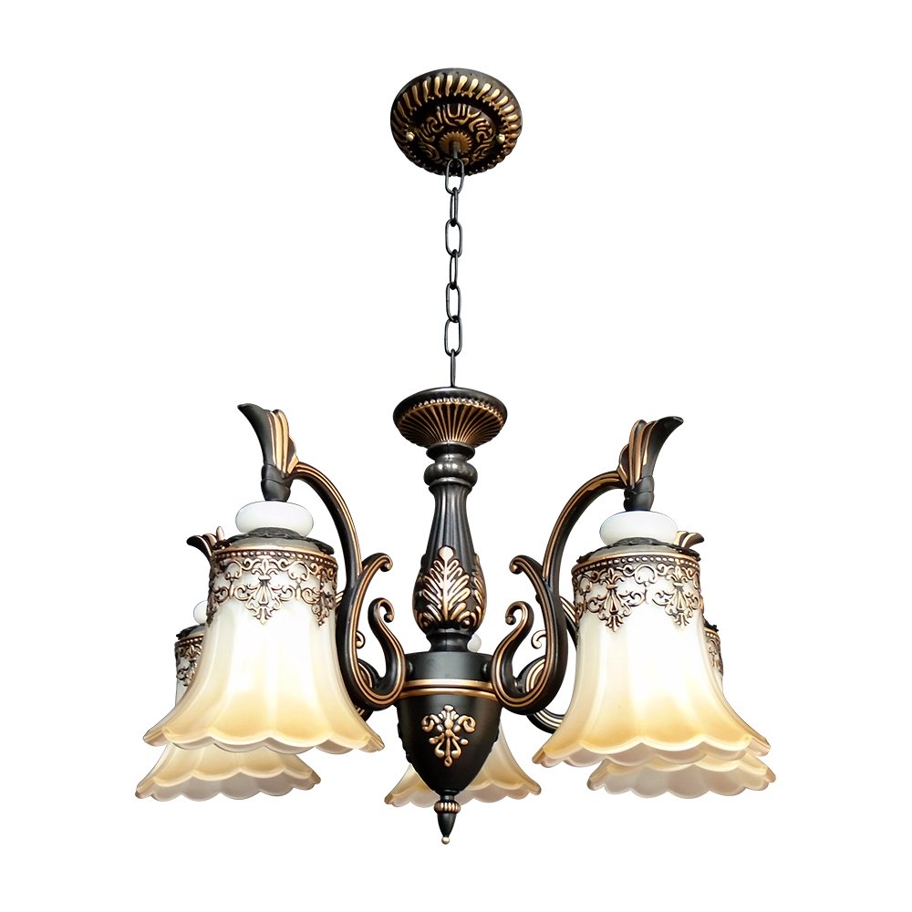 Pendant Lamp MODEL 06-ML-B9207-5 (E27x5) Black