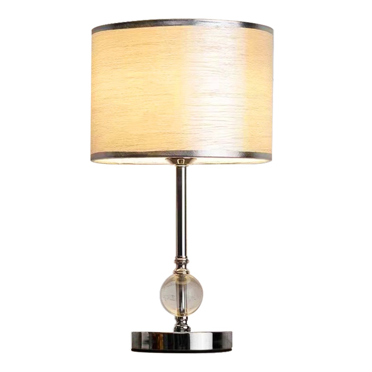 Table Lamp MODEL 08-TB-G9018-CH  (E27x1) Chrome