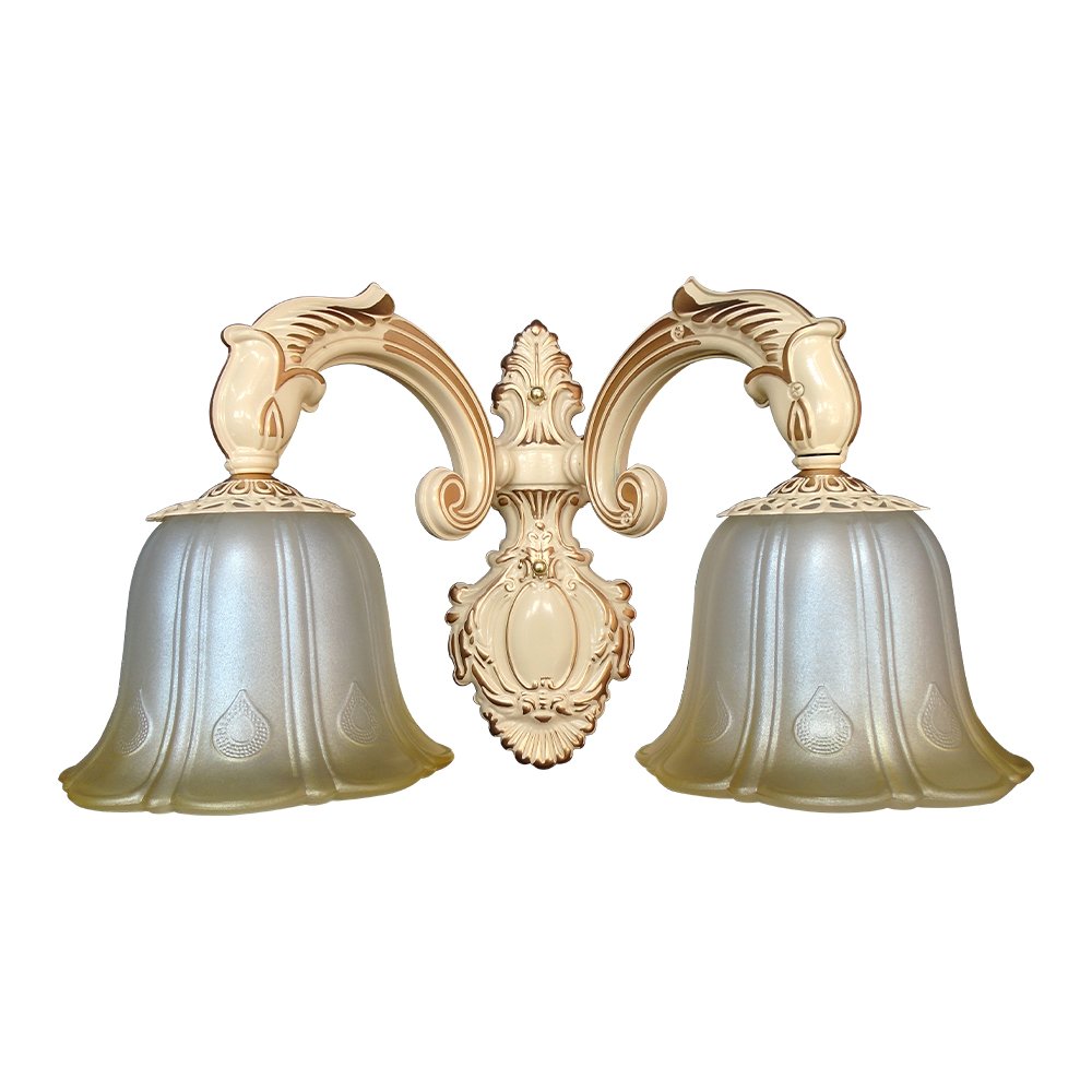 Wall Lamp MODEL 09-ML-5006-2W (E27x2) Cream