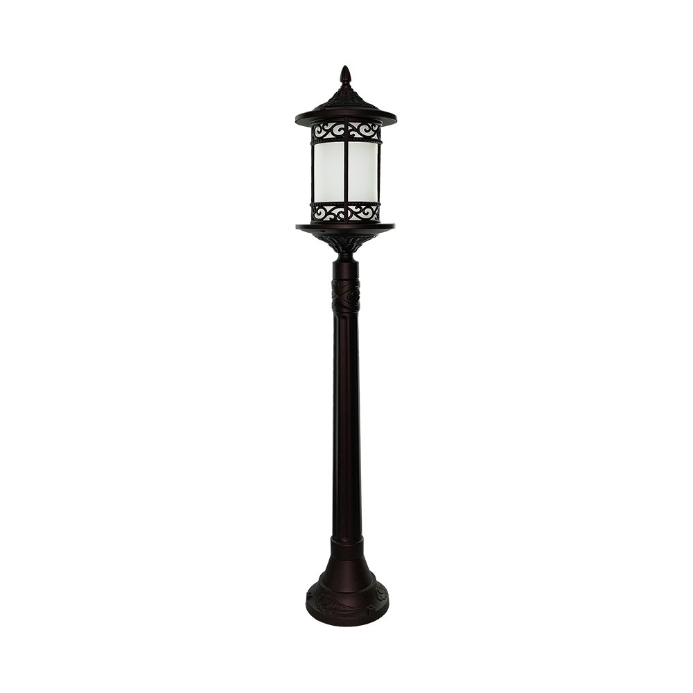 Outdoor Garden Lamp MODEL 12-O-8520-1L (E27x1)  Flash Brown