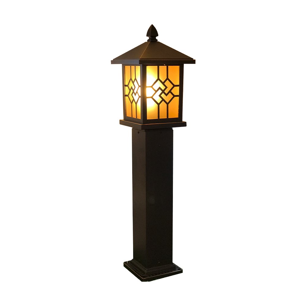 Outdoor Garden Lamp MODEL 12-O-971/80CM/CF (E27x1)  Flash Brown