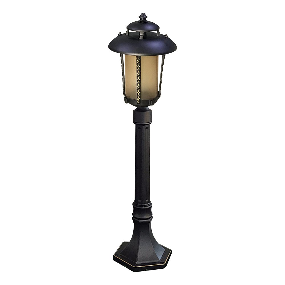 Outdoor Garden Lamp MODEL 12-O-977/80CM/CF (E27x1)  Flash Brown