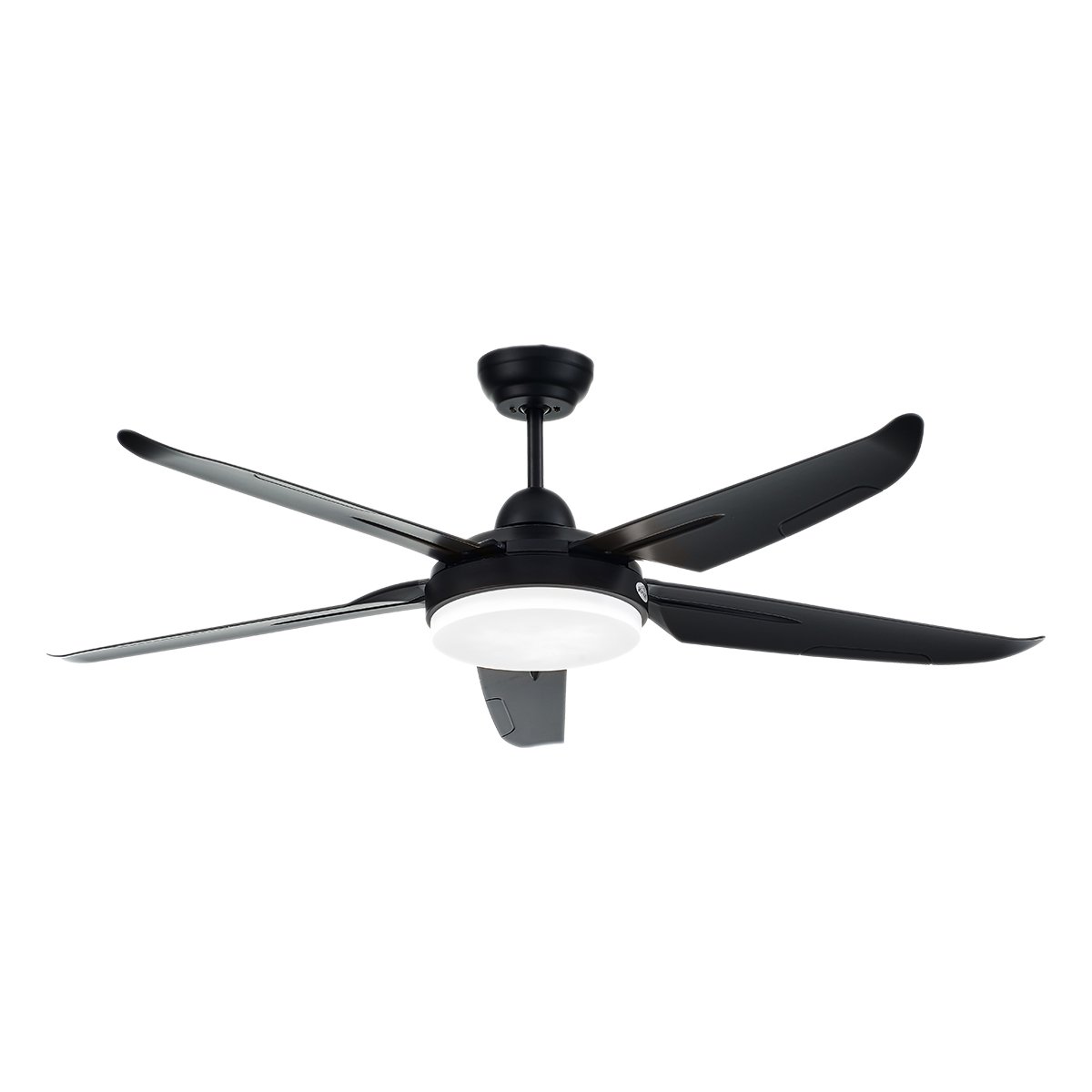 Lamp Ceiling Fan ABS Blade MODEL CASPER552-1L-BK SIZE 52"  Matte Black