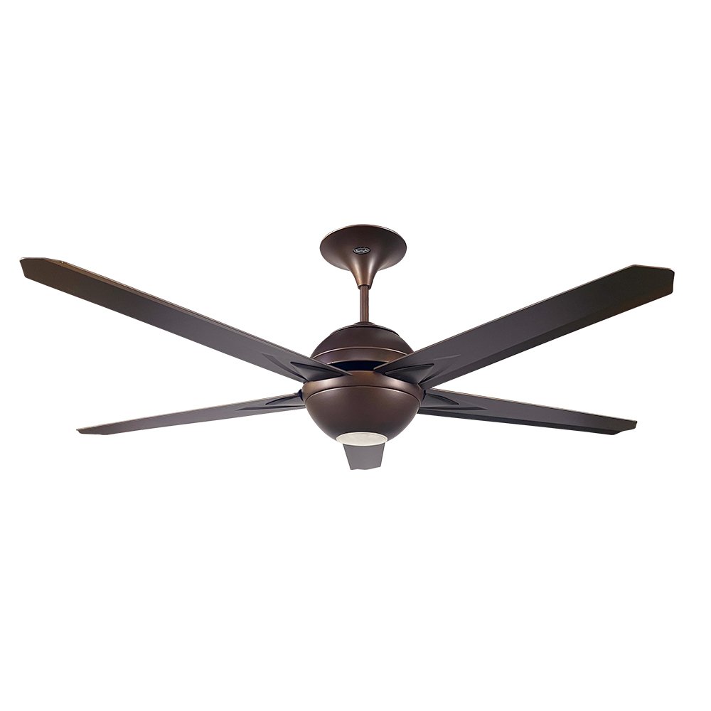 Ceiling Fan With Light  ABS Blade Model CASPER560-LED-BR SIZE 60"  Brown