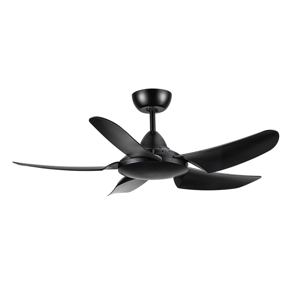 Ceiling Fan ABS Blade Model DC40-1013-5-NMBK 40" Matte black