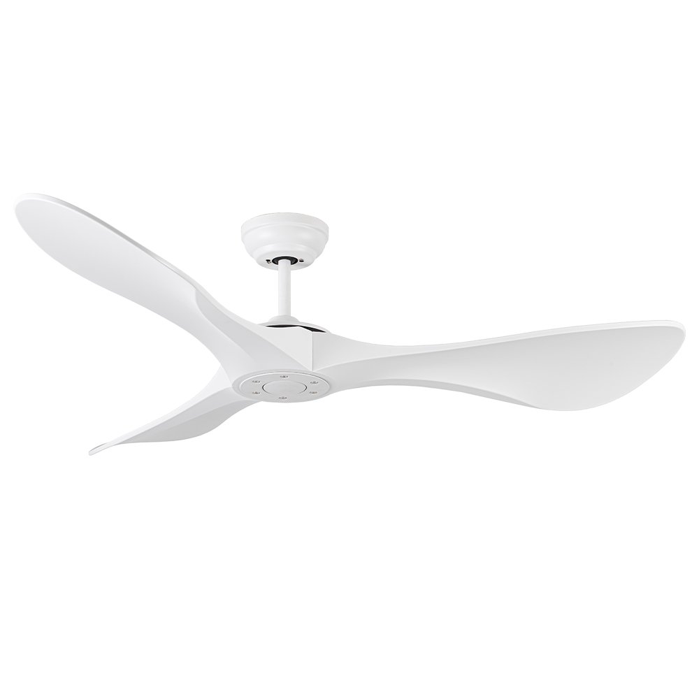 พัดลมเพดาน ใบพัด ABS รุ่น DC52-2010-3-NWHITE ขนาด 52 นิ้ว สีขาว