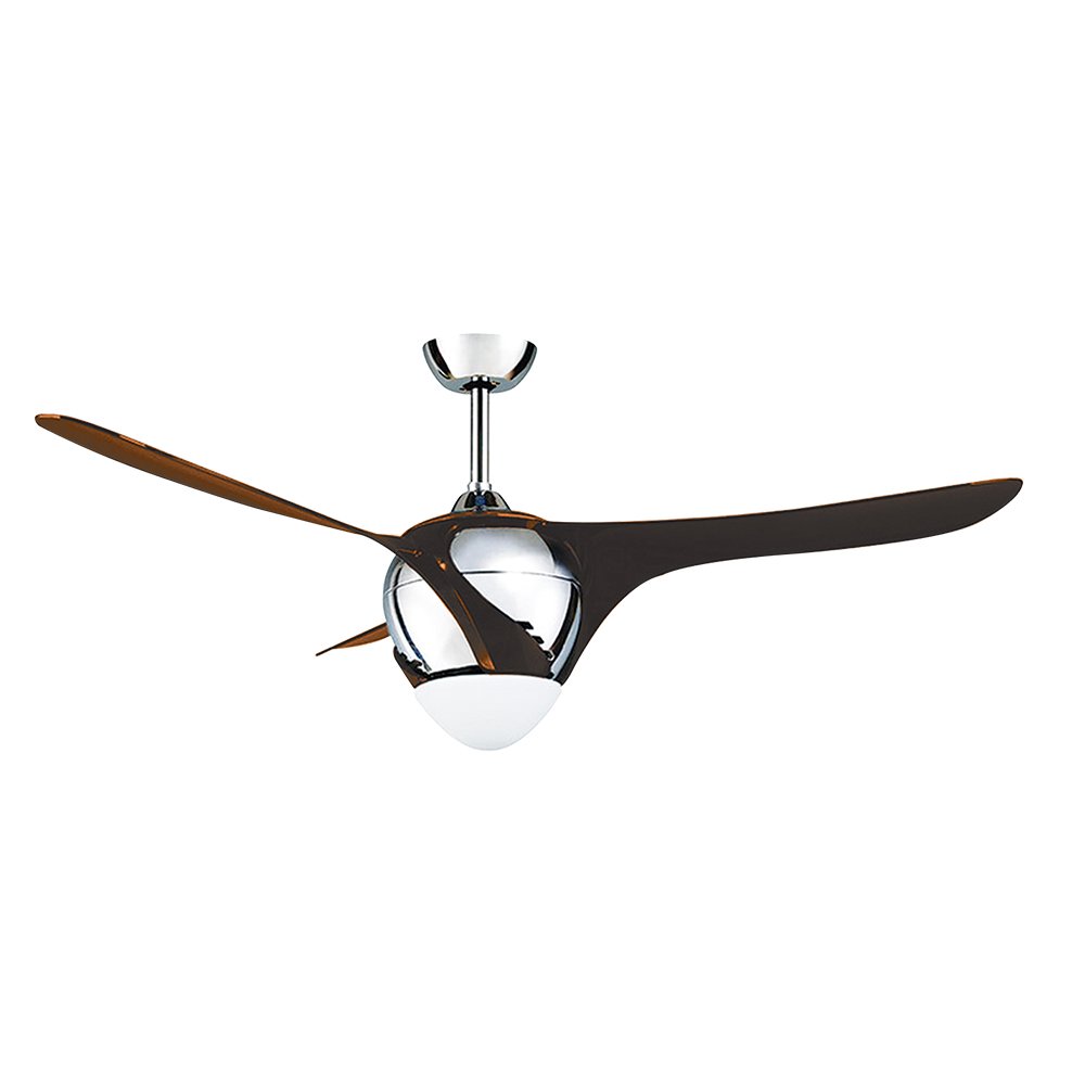 Ceiling Fan With Light  ABS Blade Model F630-3B-ORB SIZE 56"  Dark Brown