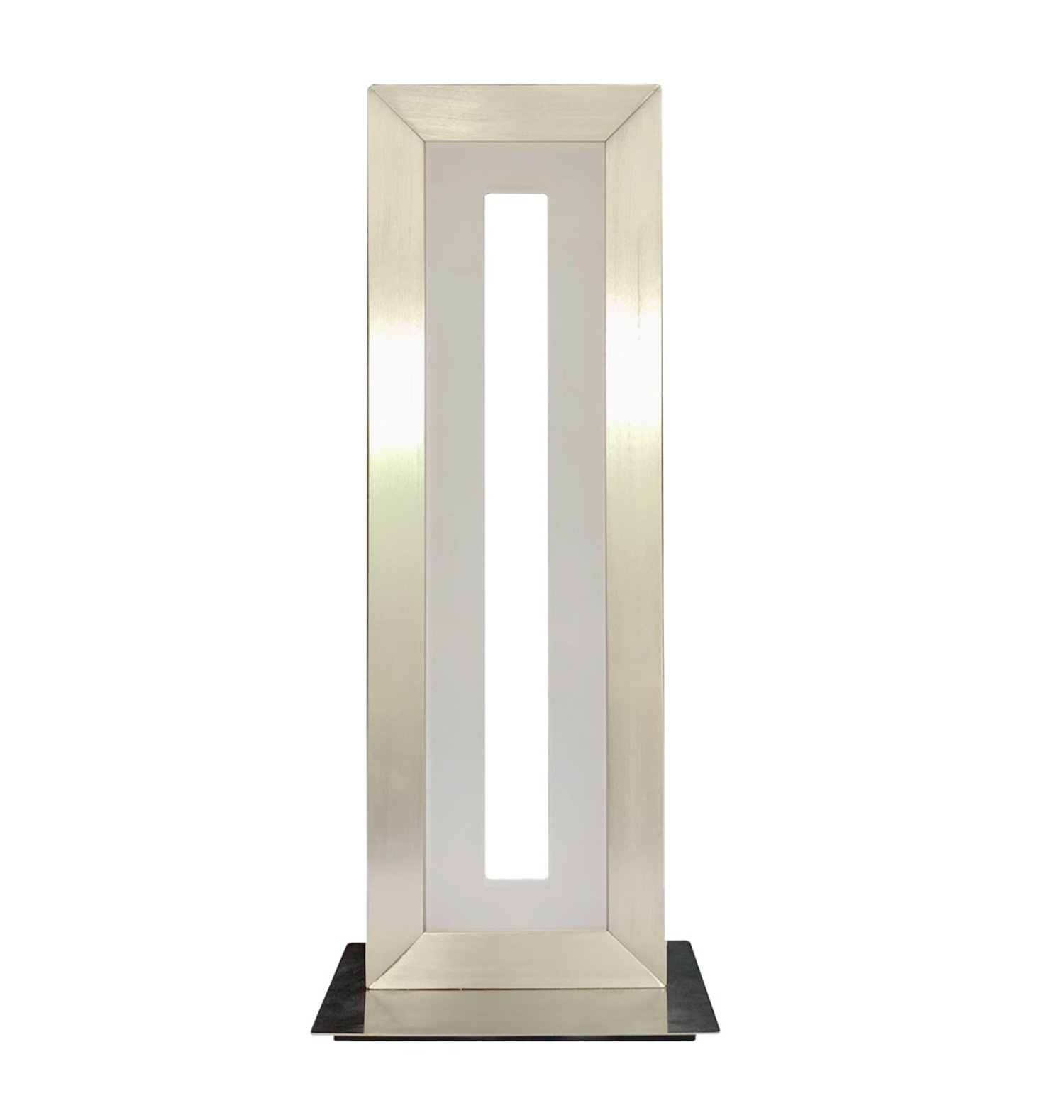 LED Table Lamp L-L01-40TSC (LED 14W) Satin steel