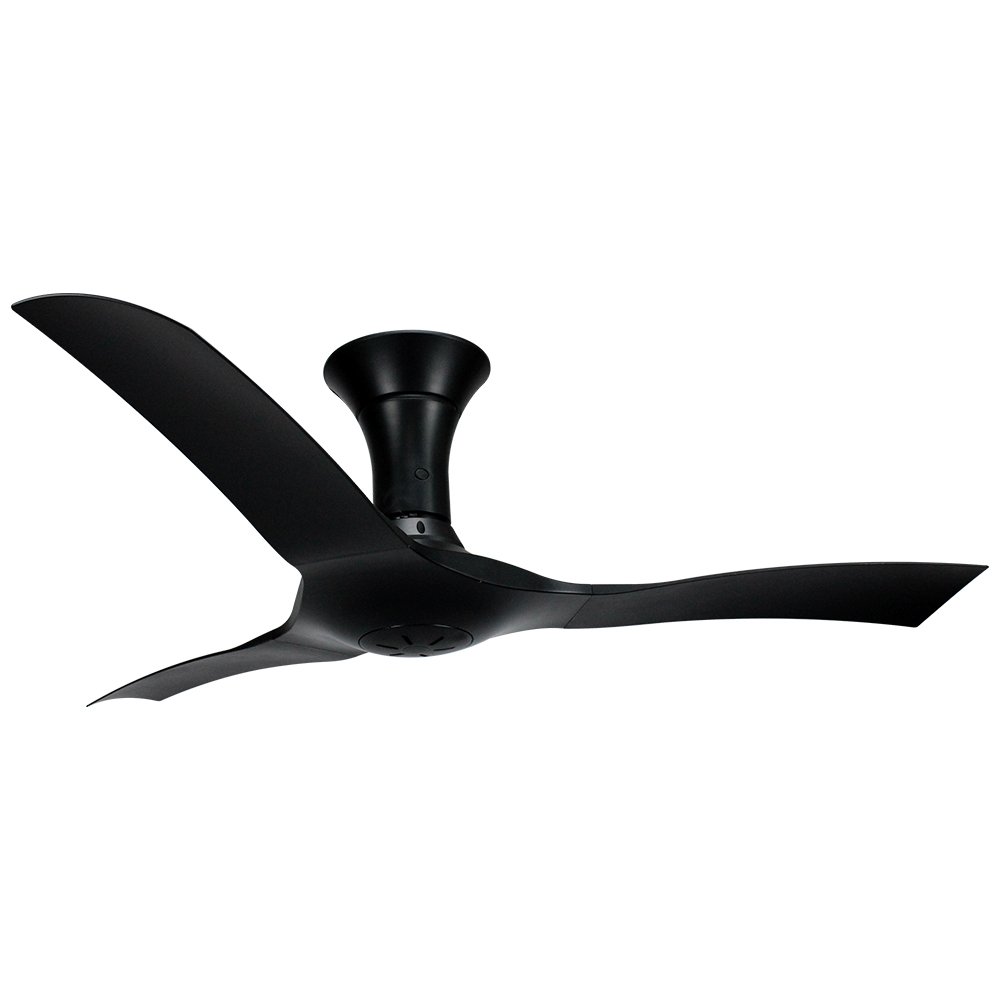 CEILING FAN ABS BLADES MODEL SV3-BK+RC 56" Black