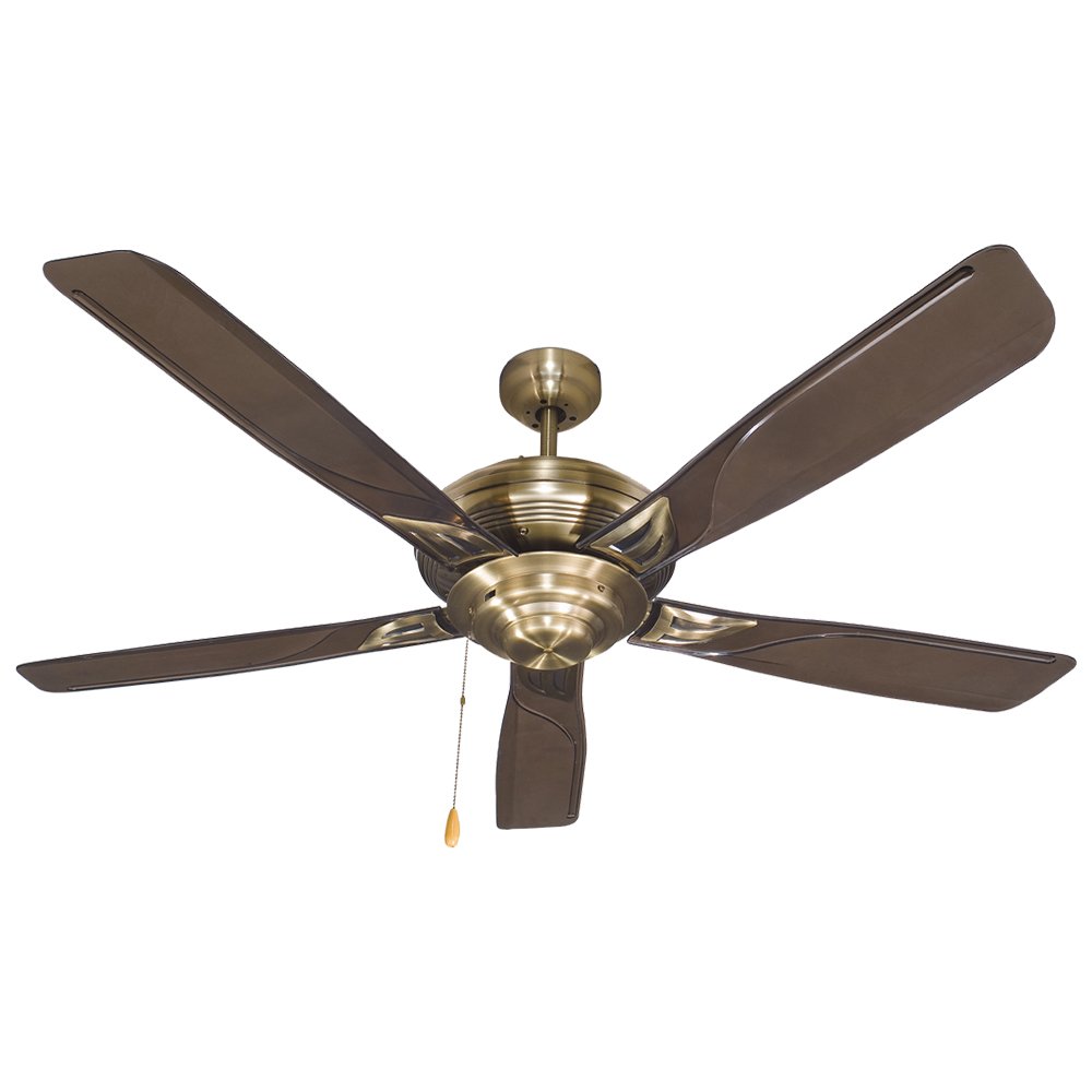 CEILING FAN Acrylic Blade MODEL S M04-56N AAB 56" Antique brass
