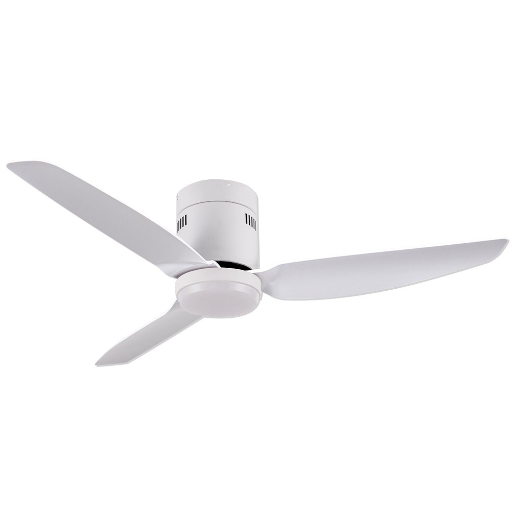 Ceiling Fan With Light  ABS Blade Model S-44-1 SIZE 46"  White
