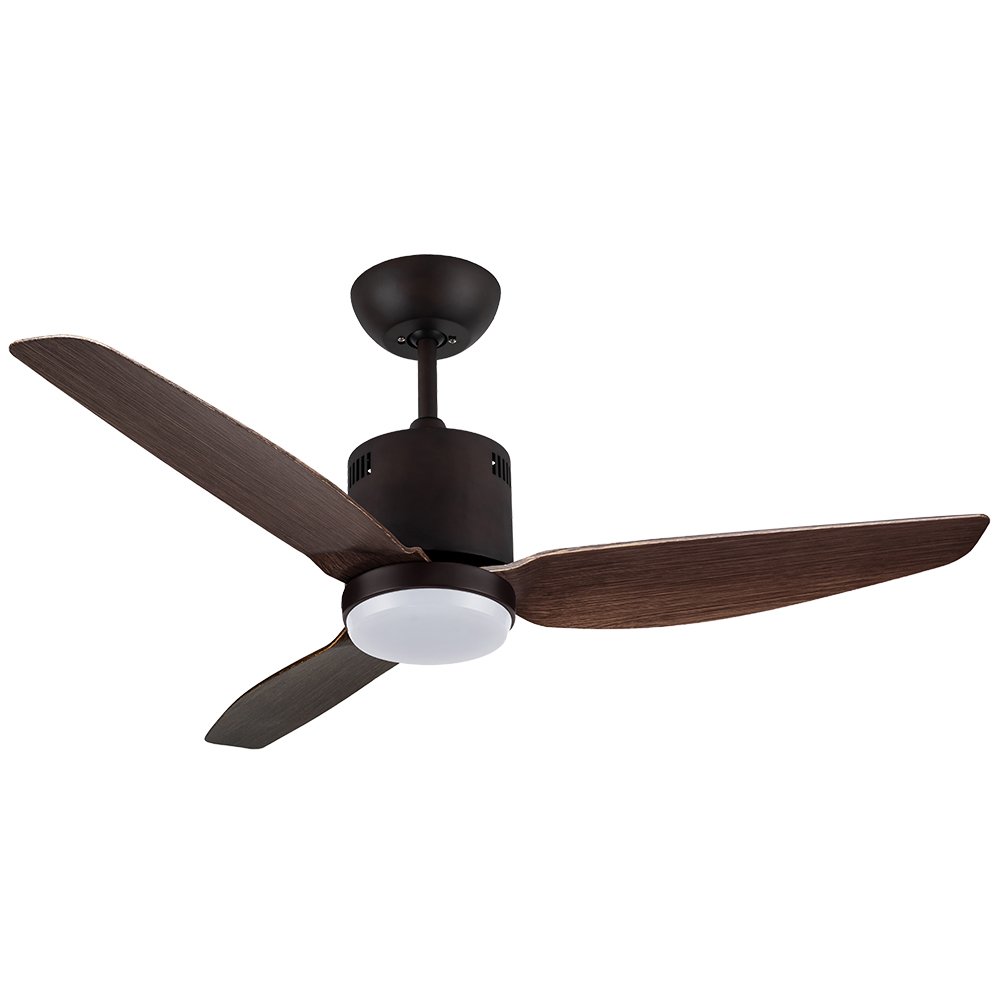 Ceiling Fan With Light  ABS Blade Model S-46 SIZE 46"  Weathered Patina