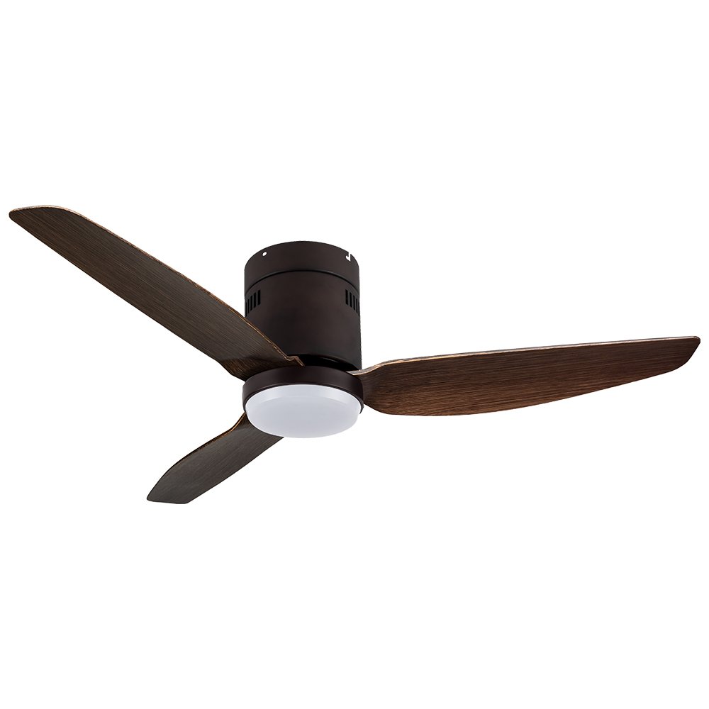 Lamp Ceiling Fan ABS Blade MODEL S-46-1 SIZE 46"  Weathered Patina
