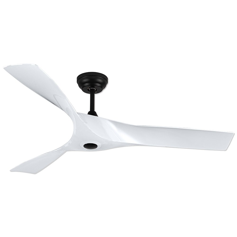 CEILING FAN ABS Blade MODEL S-48-WHITE SIZE 52"  White