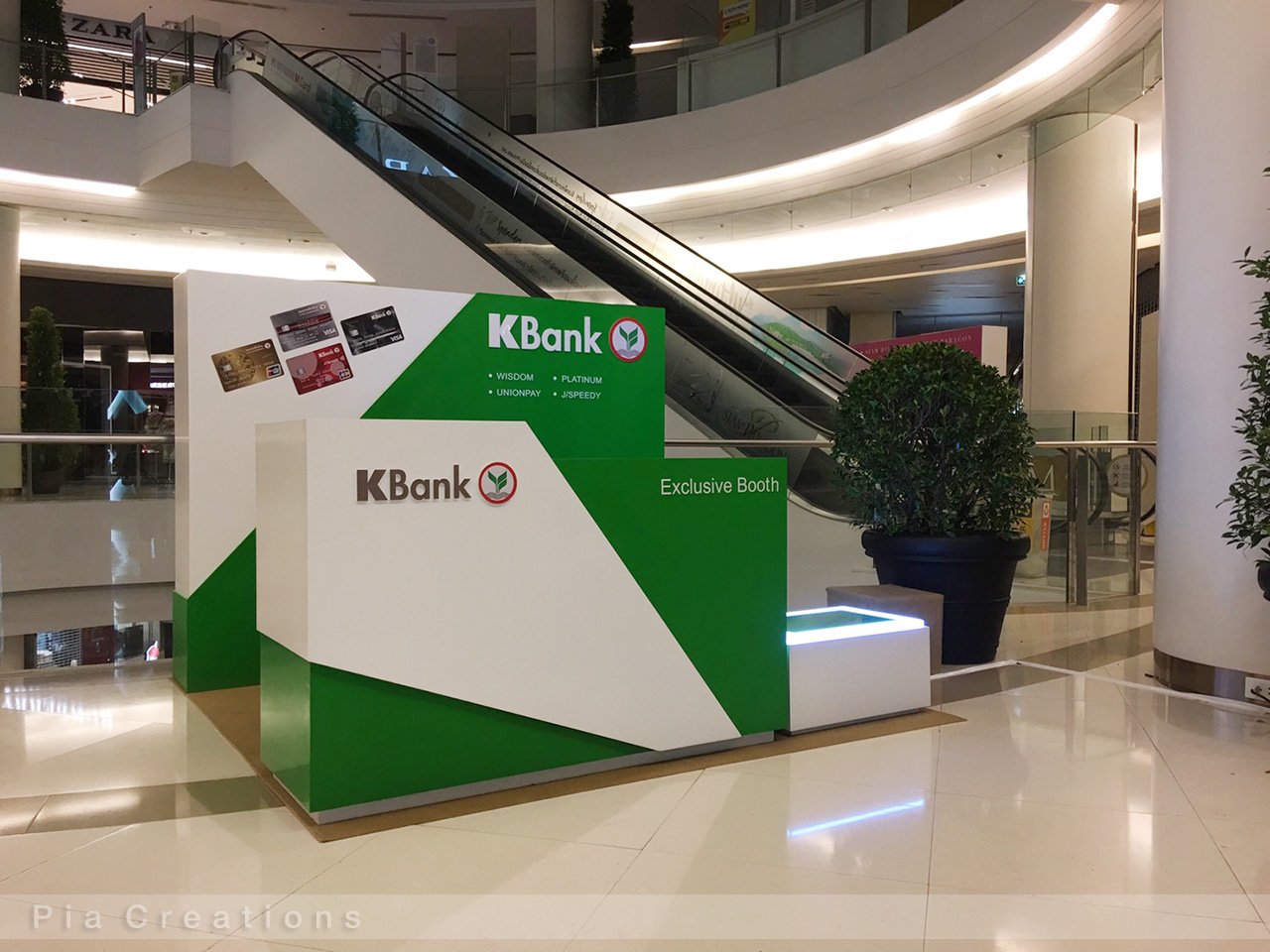 KBank Acquisition Booth Design