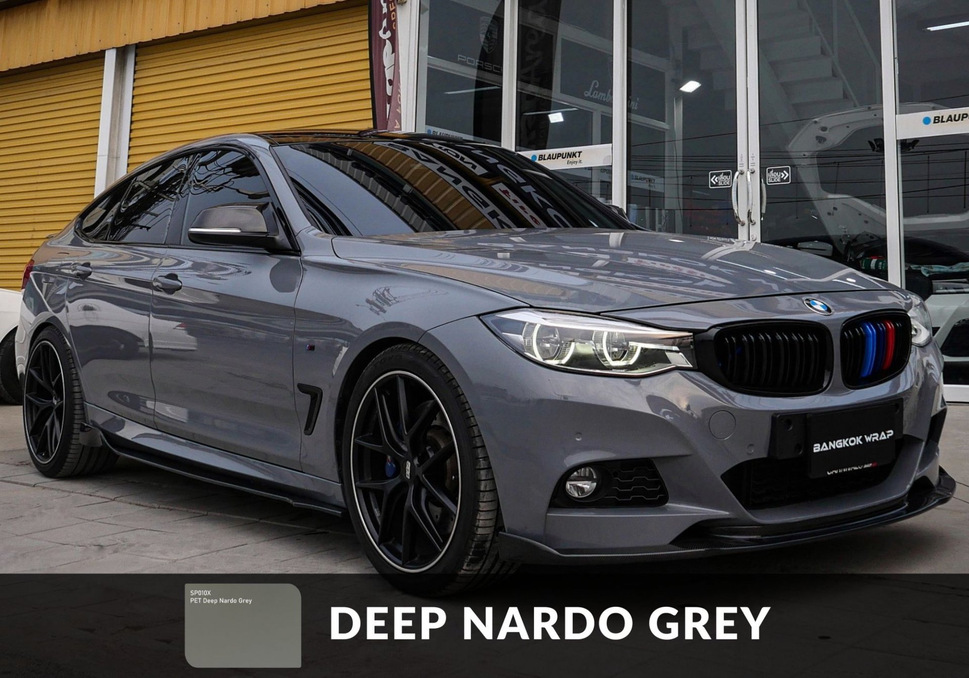 BMW Series 3 GT wrap Nardo Grey