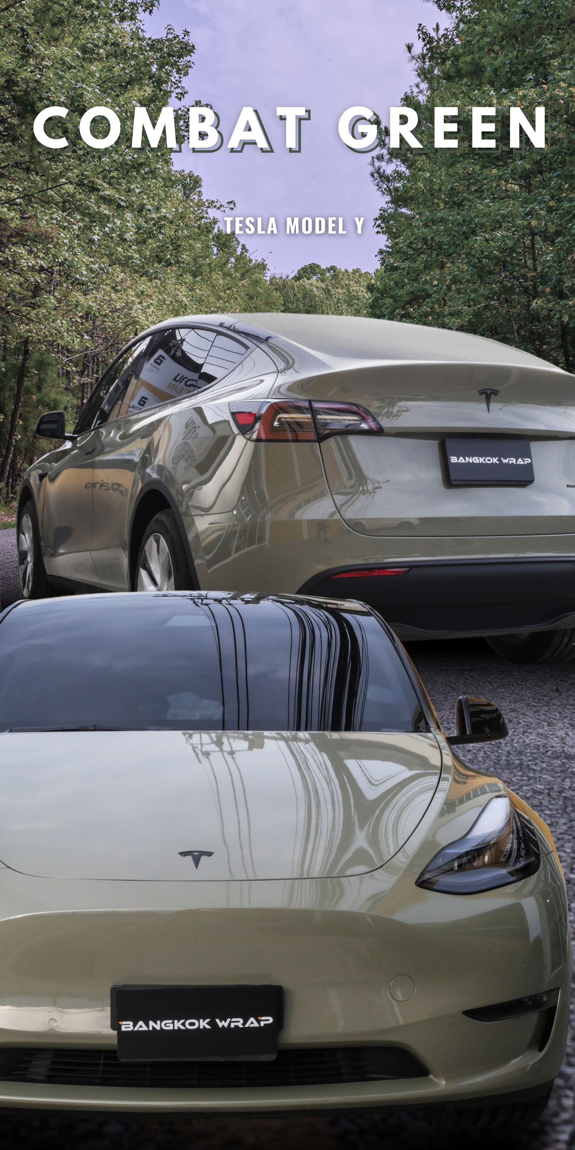 Combat Green - Model Y
