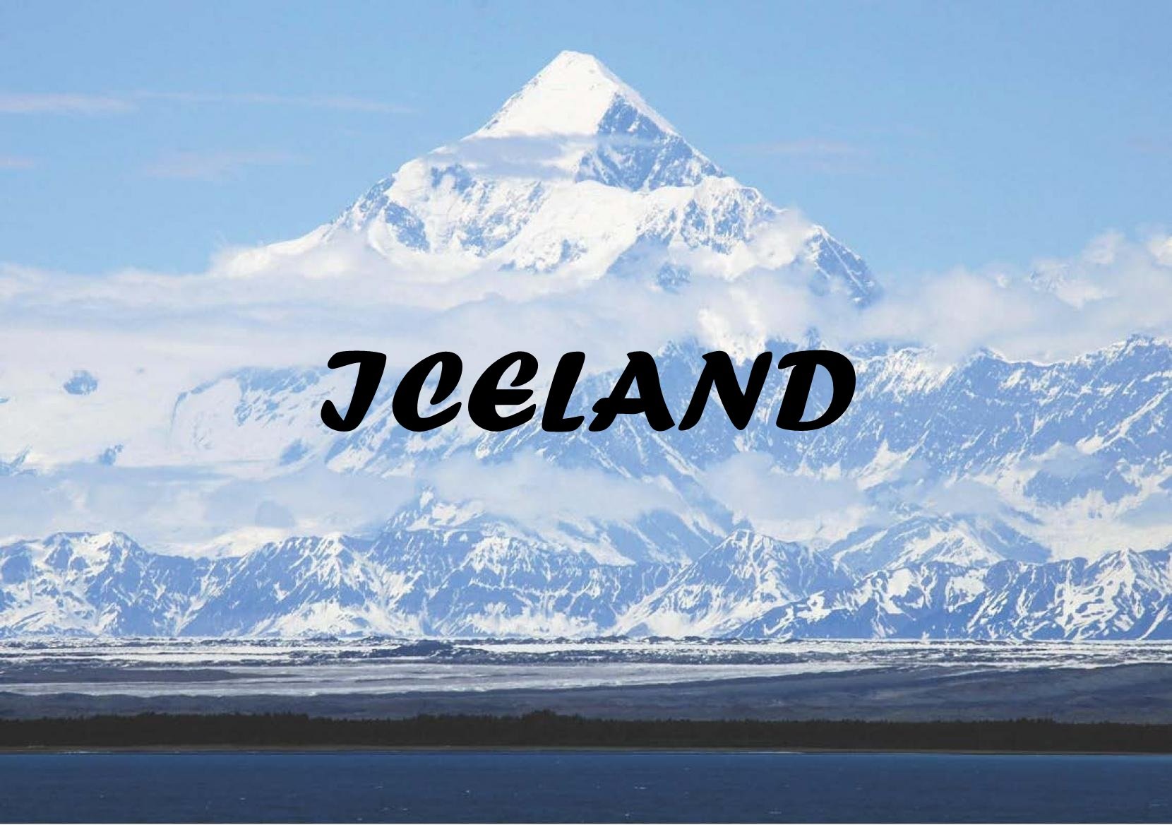 ไอซ์แลนด์ดินแดนในฝันของใครหลายคน