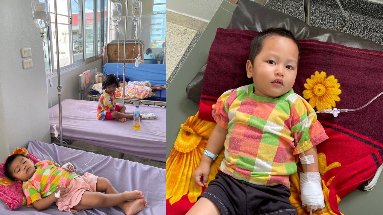 อาหารเป็นพิษ น้องๆ บ้านทานตะวัน ต้องนอนโรงพยาบาล