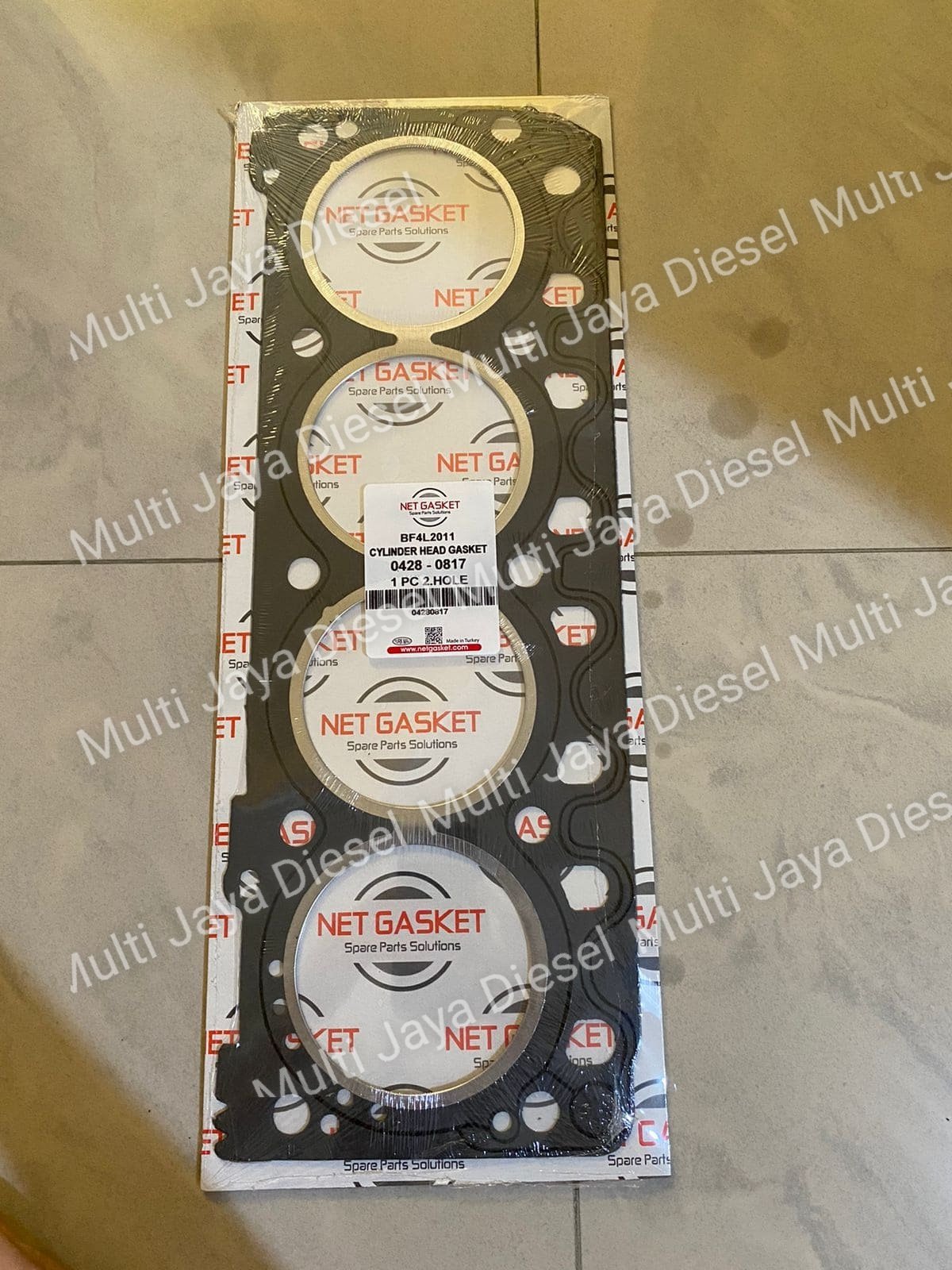 GASKET CYLINDER HEAD DEUTZ BF4M2011 613750510 04103939 04280817 NET GASKET