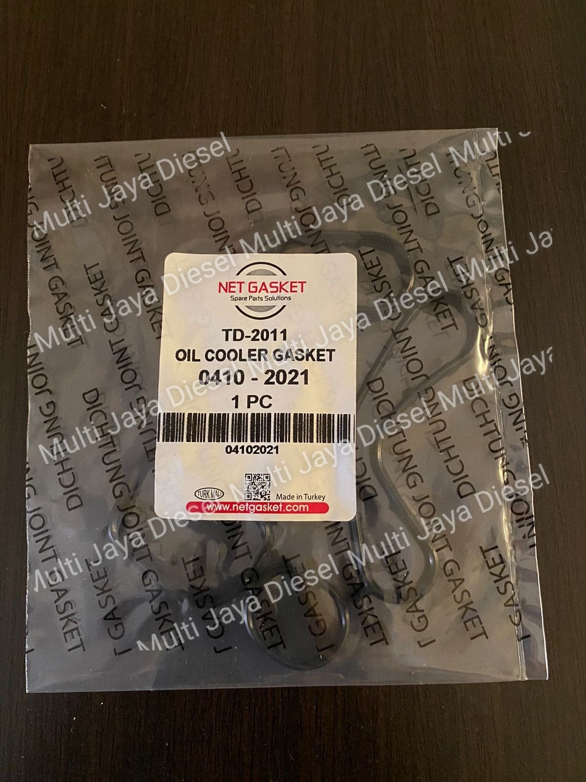 GASKET OIL COOLER DEUTZ TD2011L04W 04102021 NET GASKET