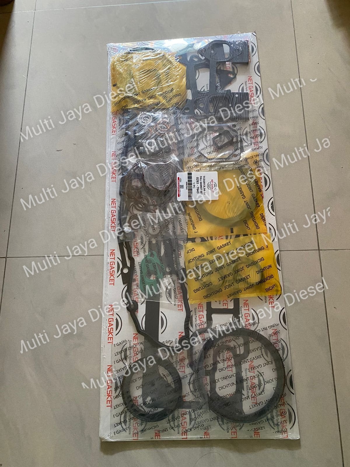 GASKET SET DEUTZ TCD2013L44V 02937643 02937483 013769801 NET GASKET