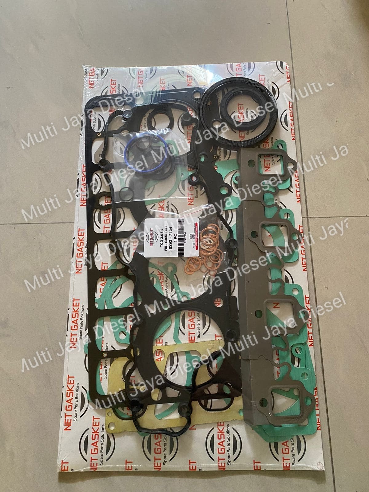 GASKET SET DEUTZ TCD3.6L4 02937754 011007701 NET GASKET