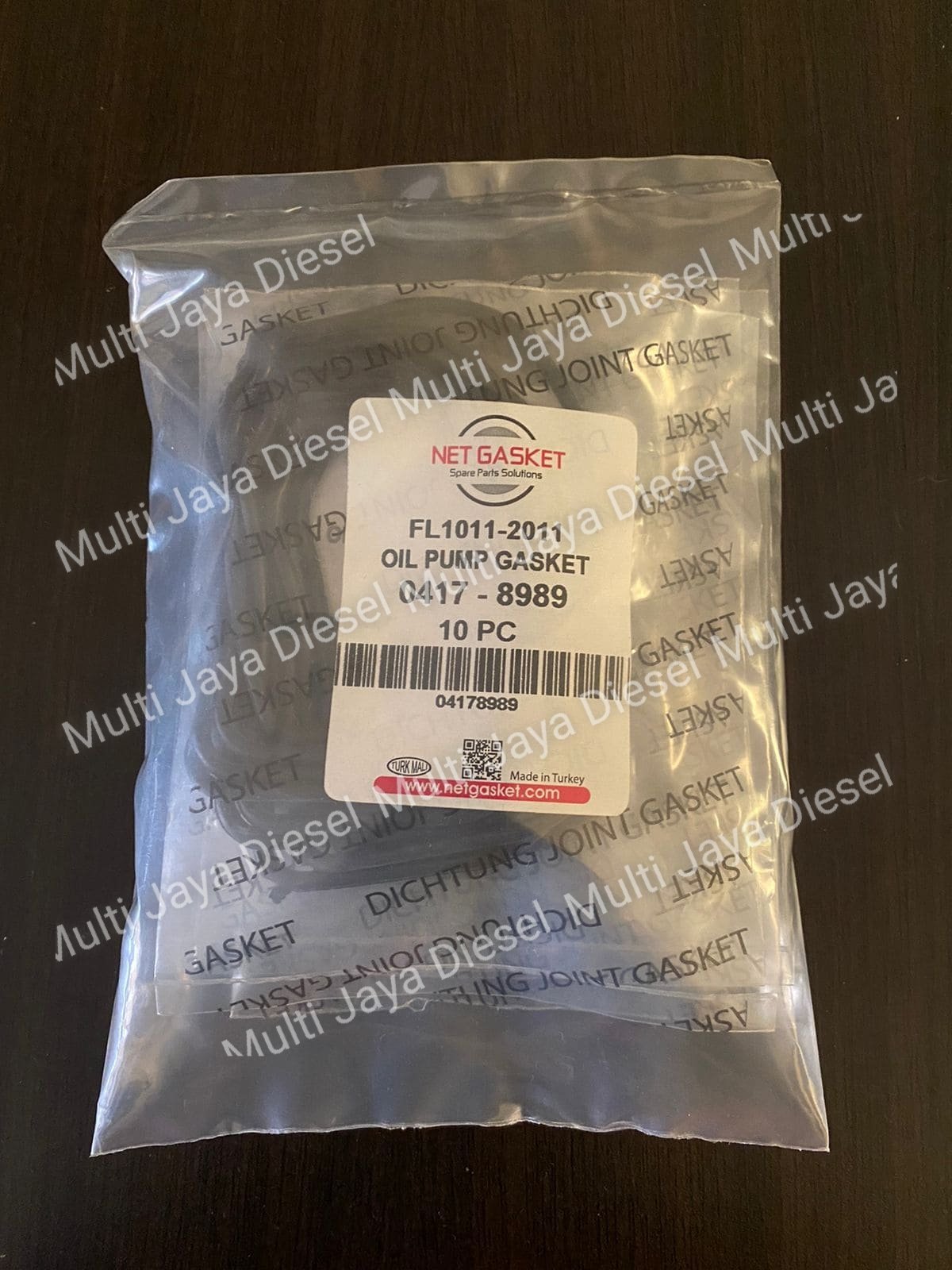 OIL PUMP GASKET DEUTZ 1011 & 2011 04178989 NET GASKET