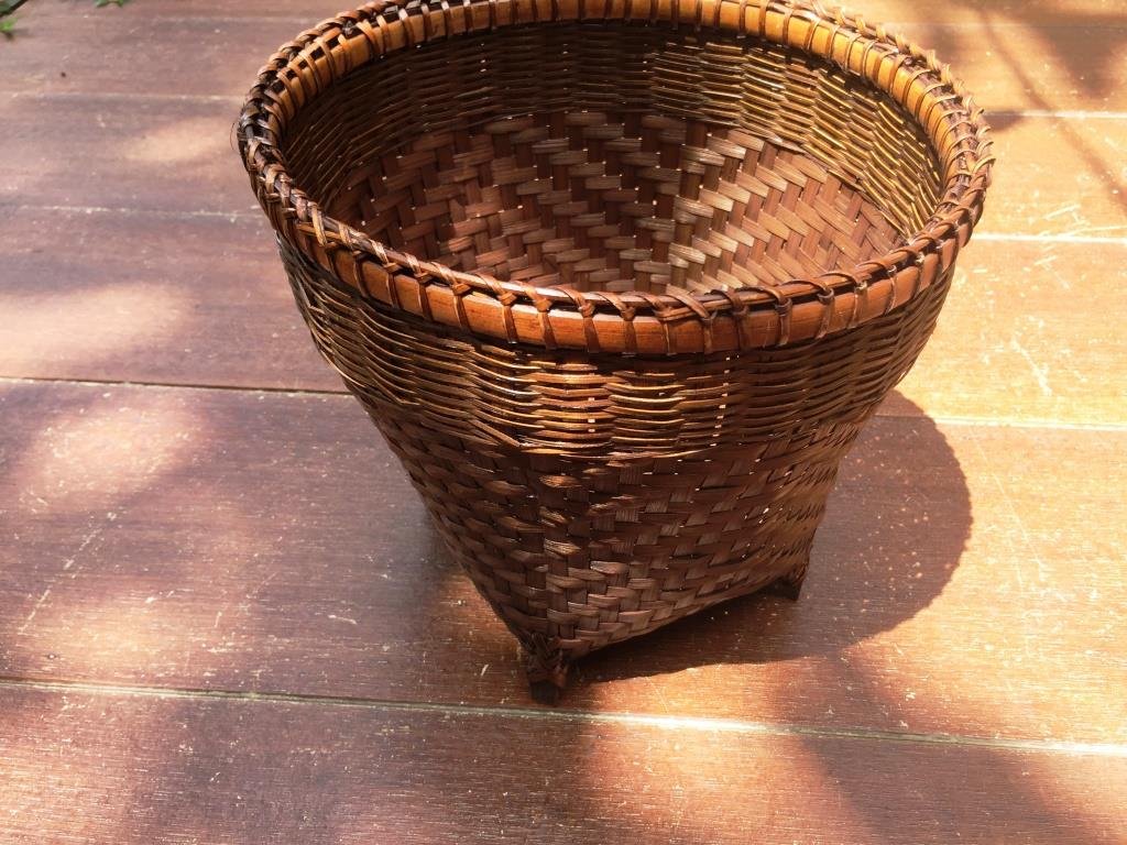Small Park sung bamboo basket