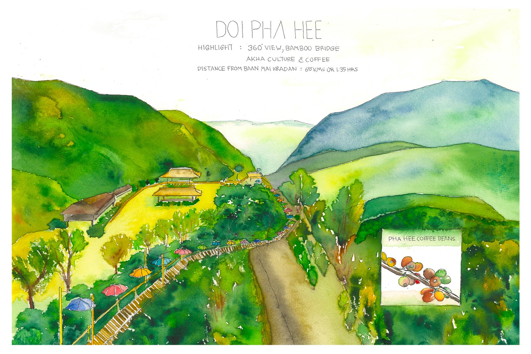 BMK Postcard (Doi Pha Hee)