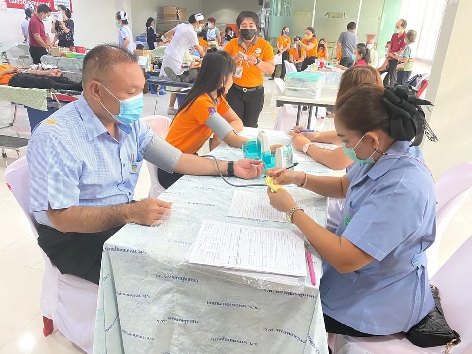 ร่วมบริจาคโลหิต "ต่อชีวิตเพื่อนมนุษย์"