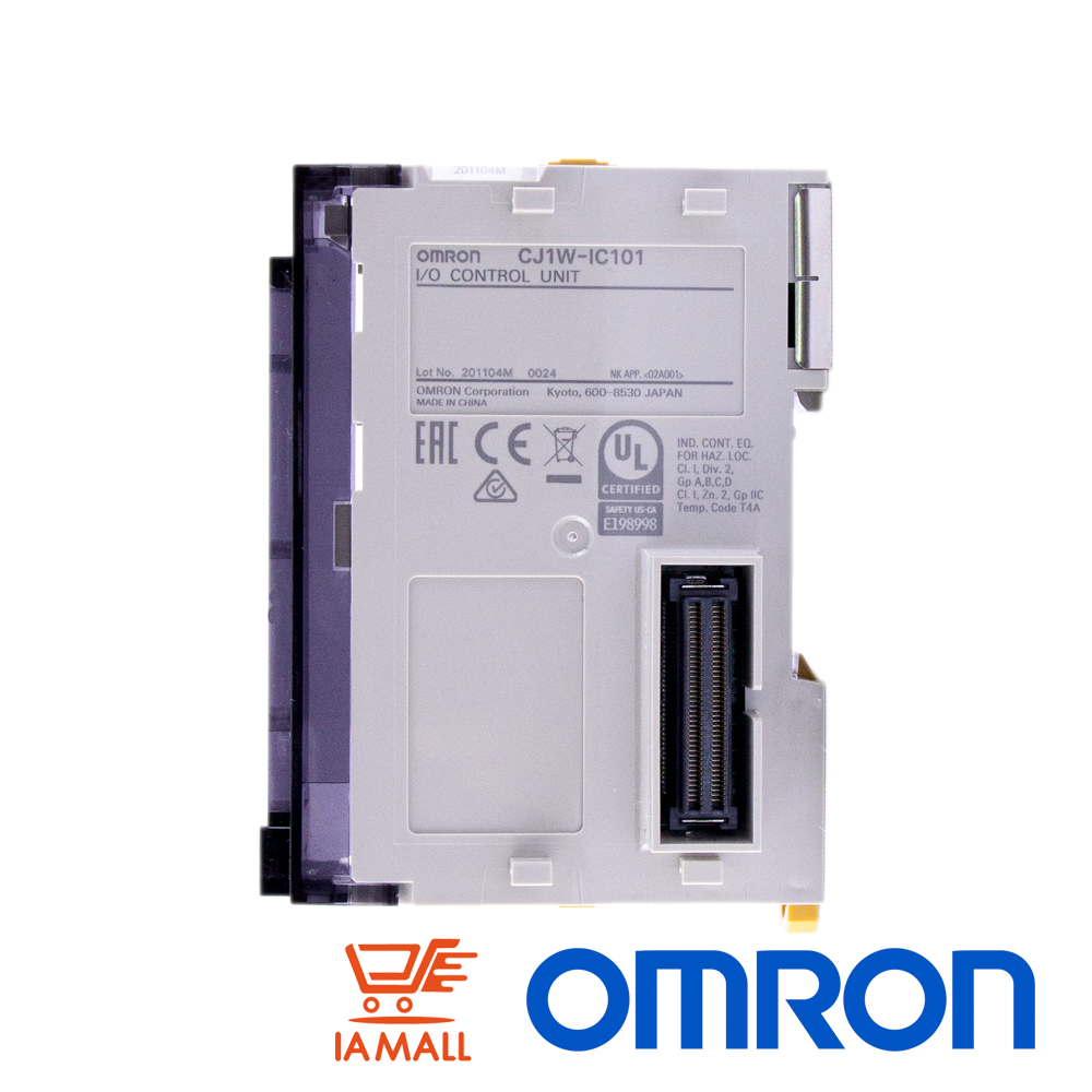 新品 OMRON/オムロン I/Oコントロールユニット CJ1W-IC101 保証6ヶ月