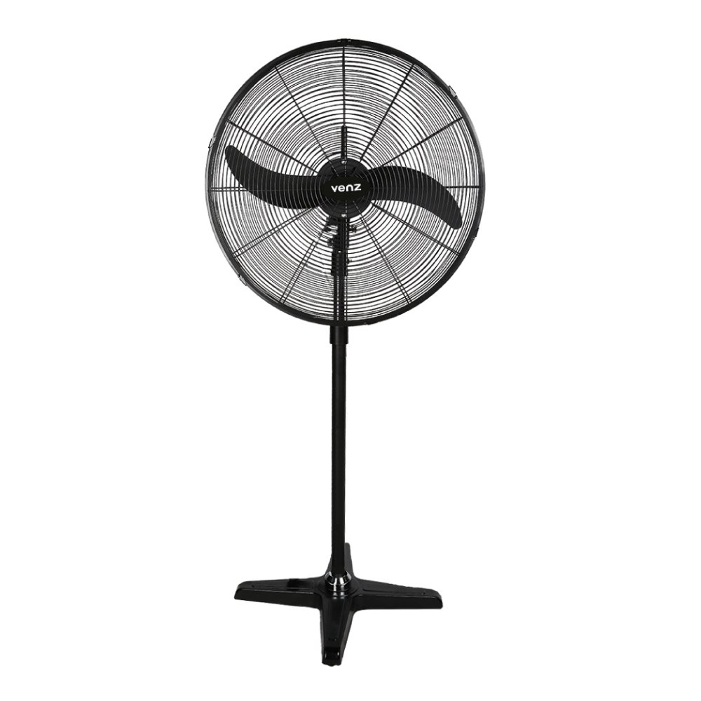Black Blade Industrial Fan