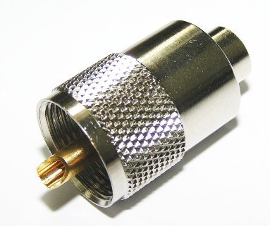 UHF male clamp RG8