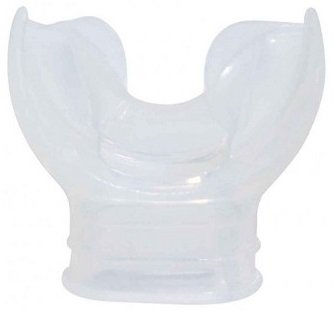 Short Mouthpiece Clear ZeePro Comfort Snorkel/Regulator