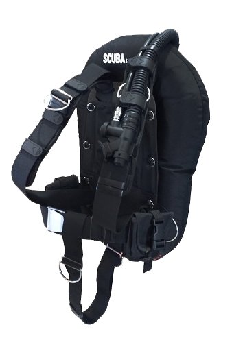 Scuba Backplate BCD Scuba Technical Single Aluminium Backplate Deluxe