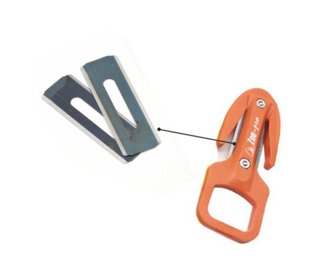 NEW - Retractable Serrated Blade Ceramic Braided line Cutter - 1 inch