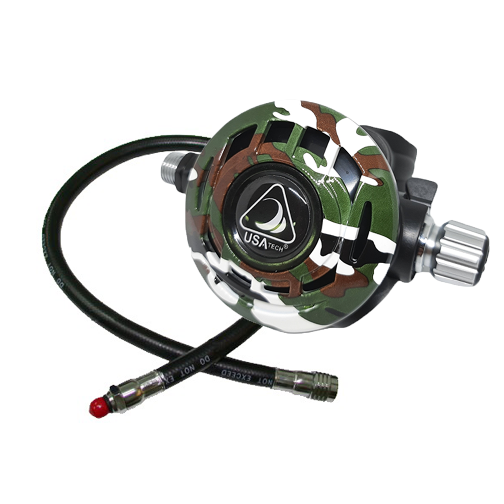 2nd Stage Zeepro XTX With Low Pressure Hose Stage Rubber - Green Camo