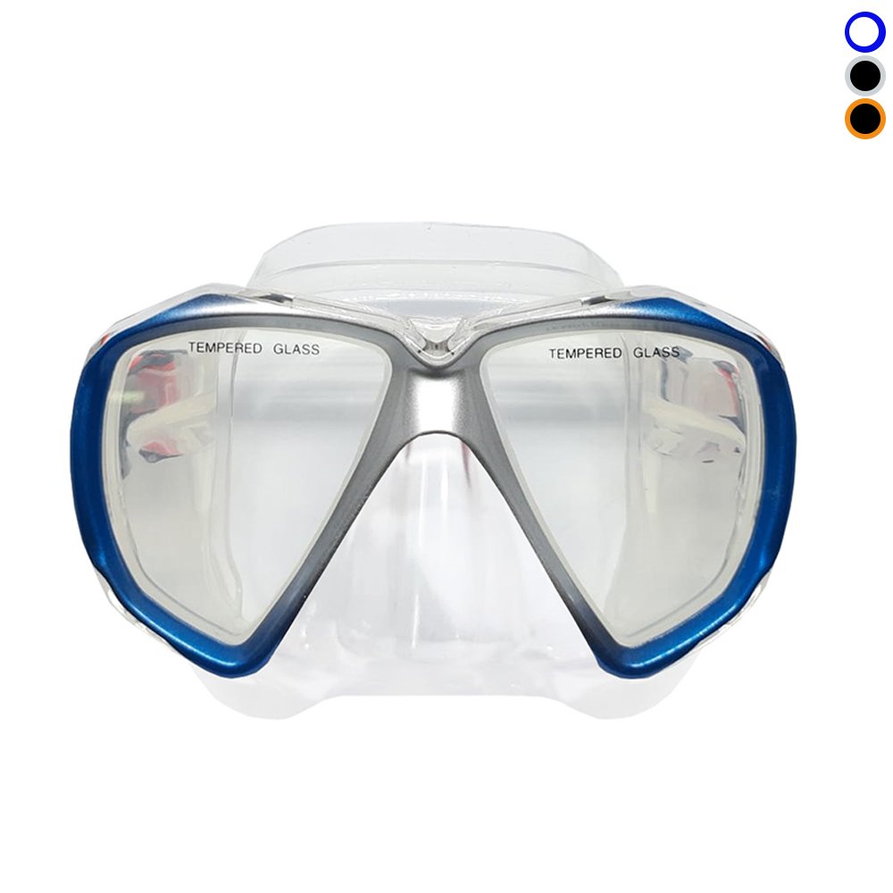 Mask Zeepro Sparta Clear Silicone Dual Color