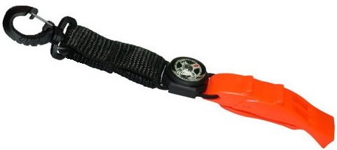 Dolphin Compass Clip Whistle Dual Tone