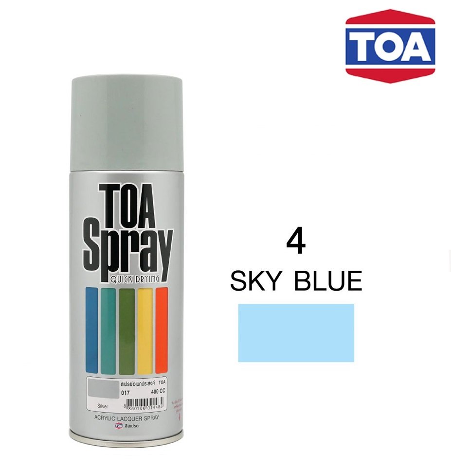 สีสเปรย์ TOA 004 SKY BLUE