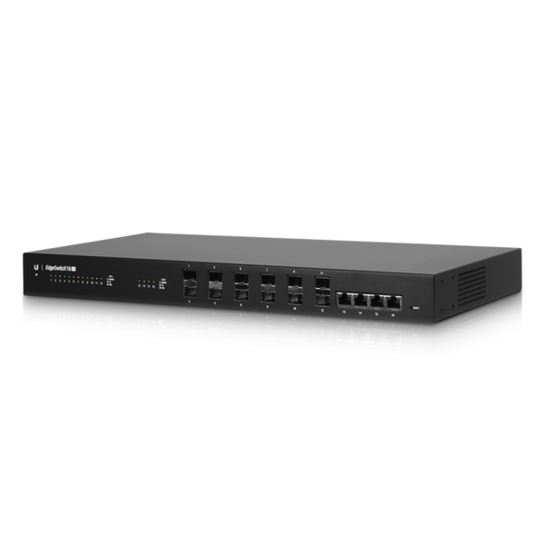 *ES‑16‑XG : 10G ( 16 ) 12-Port SFP +,4 Gigabit Ethernet Managed Aggregation Switch