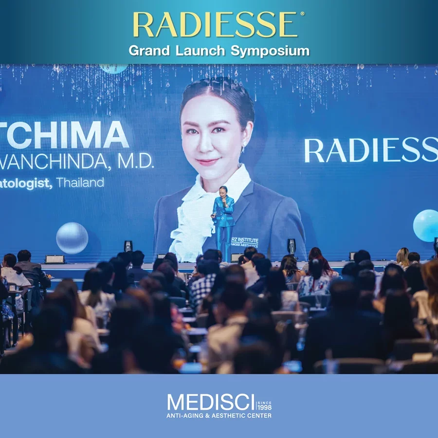 Dr. Atchima Suwannajinda at the Radiesse Grand Launch Symposium